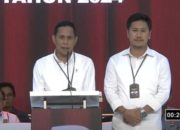 Debat Pertama, Paslon ” THE WINNER ”  Tampil Memukau Sampaikan Visi Misi