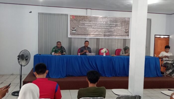 Bawaslu Kotamobagu Gelar Sosialisasi Pengawasan Partisipatif Pada Pilkada Tahun 2024