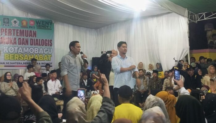 Ribuan Masa Padati Kampanye The Winner di Mogolaing: Refly, Cermin Kemenangan