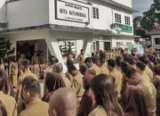 Wakil Wali Kota Kotamobagu Rendy Virgiawan Mangkat Pimpin Apel Perdana ASN