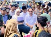 Ribuan Masyarakat Bolmong Jemput Kedatangan Bupati Terpilih Yusra Alhabsyi Didampingi Istri di Perbatasan Bolmong -Minsel