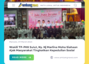 Wakili TP-PKK Sulut, Ny. Hj Marlina Moha Siahaan Ajak Masyarakat Tingkatkan Kepedulian Sosial