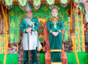 Pemkab Bolmong Gelar Penyambutan Adat Untuk Bupati dan Wakil,Yusra Alhabsyi di Beri Gelar Punu