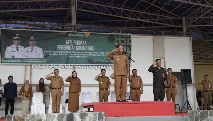 Wali Kota Kotamobagu Weny Gaib Pimpin Apel Pagi Bersama ASN