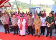 Wabup Dony Lumenta Hadiri Peresmian Gereja GMIBM Lahai Roi Polres Bolmong
