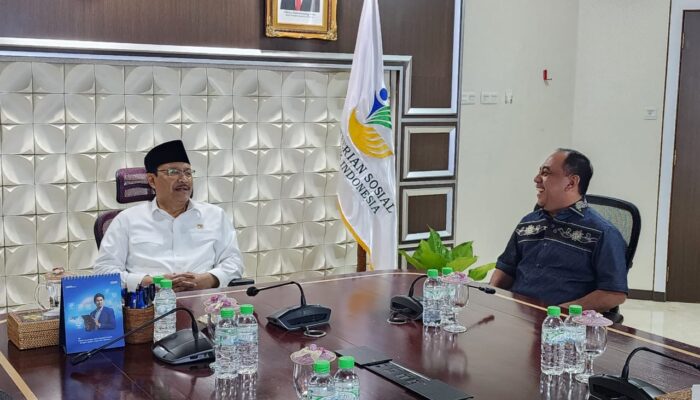 Temui Mensos, Bupati Yusra Bahas Kemiskinan di Bolmong