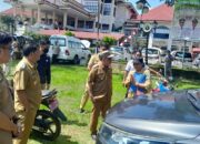 Bupati Bolmong Yusra Alhabsyi Cek Kondisi Kendaraan Dinas Pejabat