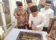 Bupati Yusra Alhabsyi Resmikan Masjid Ar-Rahman Desa Tungoi