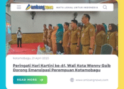 Peringati Hari Kartini ke-61, Wali Kota Wenny Gaib Dorong Emansipasi Perempuan Kotamobagu