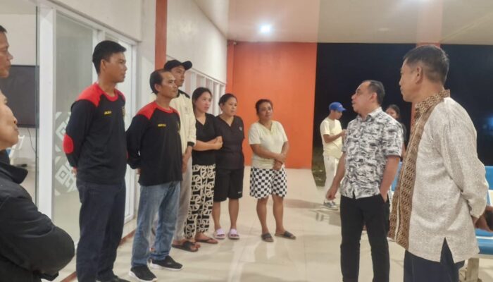 Bupati Yusra Tinjau Gedung RS Pratama Dumoga