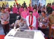 Kapolda Resmikan Gereja Lahai Roi Polres Bolmong