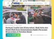 Perkuat Tradisi dan Silaturahmi, Wali Kota dan Wakil Wali Kota Kotamobagu Hadiri Perayaan Binarundak di Motoboi Besar