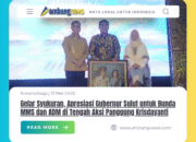 Gelar Syukuran, Apresiasi Gubernur Sulut untuk Bunda MMS dan ADM di Tengah Aksi Panggung Krisdayanti