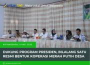 Dukung Program Presiden, Bilalang Satu Resmi Bentuk Koperasi Merah Putih Desa