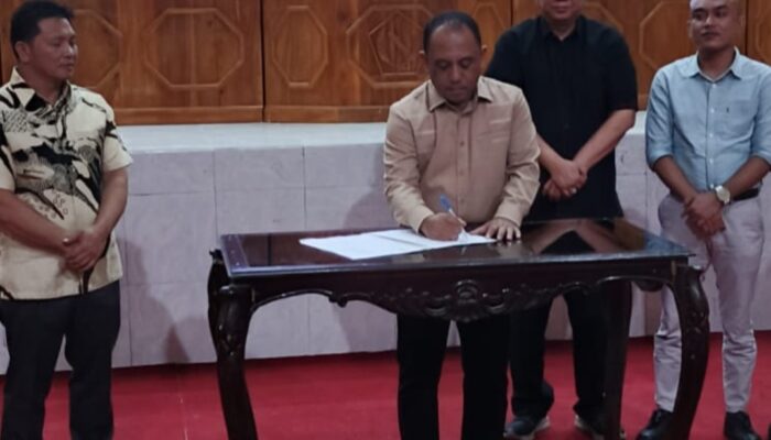 Bupati Bolmong dan DPRD Sepakati Ranwal RPJMD 2025–2029