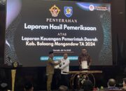 Bupati Yusra Sukses Membawa Pemkab Bolmong Raih Predikat  WTP