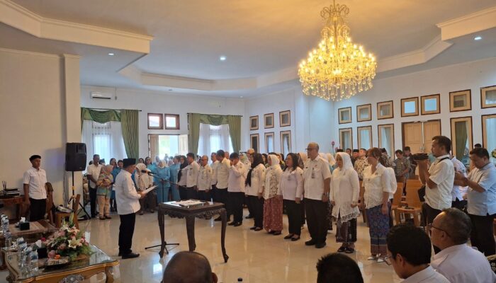 Bupati Bolmong Lantik Pengurus Dekranasda, Posyandu dan Pokja PAUD