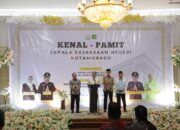 Wali Kota dan Wakil Wali Kota Kotamobagu Hadiri Kenal Pamit Kepala Kejaksaan Negeri