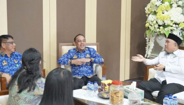 Bupati Yusra Alhabsyi Terima Kunjungan Dua Rektor Perguruan Tinggi Bahas Pendirian Universitas di Bolmong