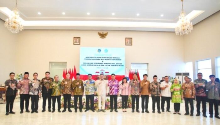 Bupati Bolmong hadiri Kunker Menteri ATR/BPN ke Sulut