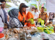 Meriahkan HUT RI Ke-80,Wakil Bupati Dony Lumenta Buka Bazaar UMKM