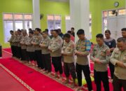 Polres Bolmong Laksanakan Sholat Gaib Dengan Masyarakat