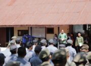 Wali Kota Kukuhkan Anggota Satlinmas Kotamobagu