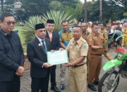 Bupati Yusra Serahkan Kendaraan Dinas untuk Penyuluh Pertanian di Bolmong