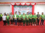 Wali Kota Kotamobagu Lepas Kontingen ke Porprov Sulut 2025