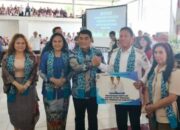 Gubernur Sulut Serahkan Bantuan dan Paparkan Tol Manado–Amurang di Safari Natal Minsel