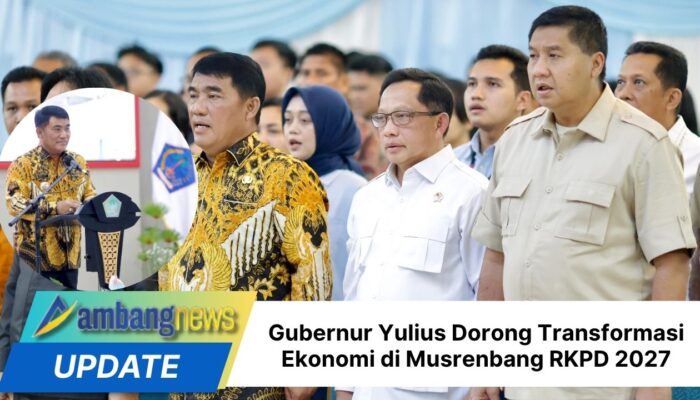Gubernur Yulius Dorong Transformasi Ekonomi di Musrenbang RKPD 2027