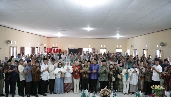 Wali Kota Weny Gaib Hadiri Halal Bi Halal di Kotamobagu Utara