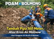 PDAM Bolmong Respons Keluhan Air Bersih di Molinow, Siapkan Penambahan Pipa 160 Meter