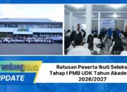 Ratusan Peserta Ikuti Seleksi Tahap I PMB UDK Tahun Akademik 2026/2027