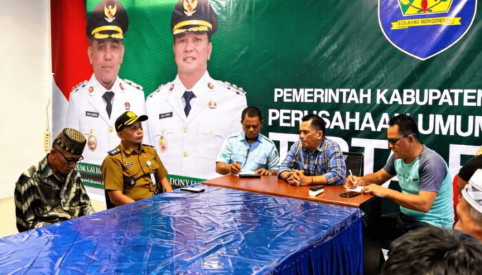 PDAM Bolmong Siapkan Tangki Air untuk Warga Molinow–Tobukow