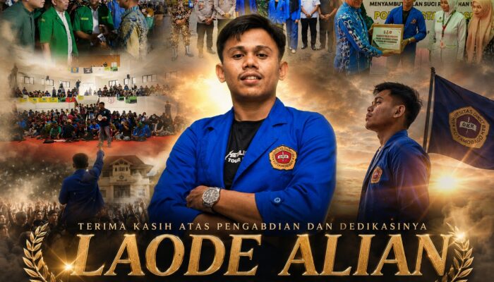 Alian Laode Akhiri Kepemimpinan, Tongkat Estafet BEM UDK Resmi Beralih