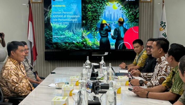 Gubernur Sulut Jajaki Kerja Sama dengan Antam, Dorong Kesejahteraan Penambang Rakyat