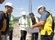 Wali Kota dan Wakil Wali Kota Kotamobagu Tinjau Sejumlah Proyek Infrastruktur